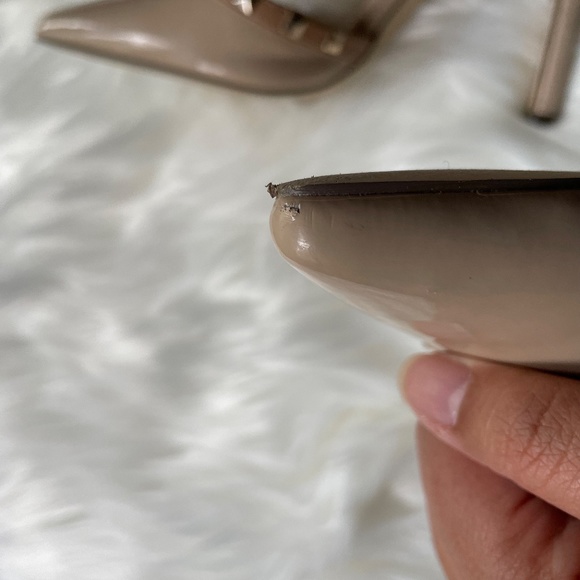 DREAM PAIRS Women's Rockstar-High Nude Pat Dress Pump Stiletto Heel Shoes - 8 M - Picture 7 of 12